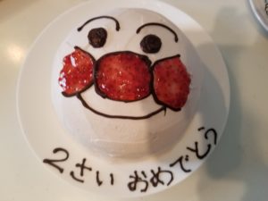 アンパンマンのアイスケーキ