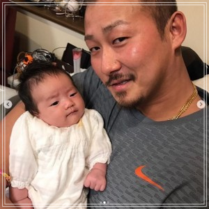 中田翔と長男